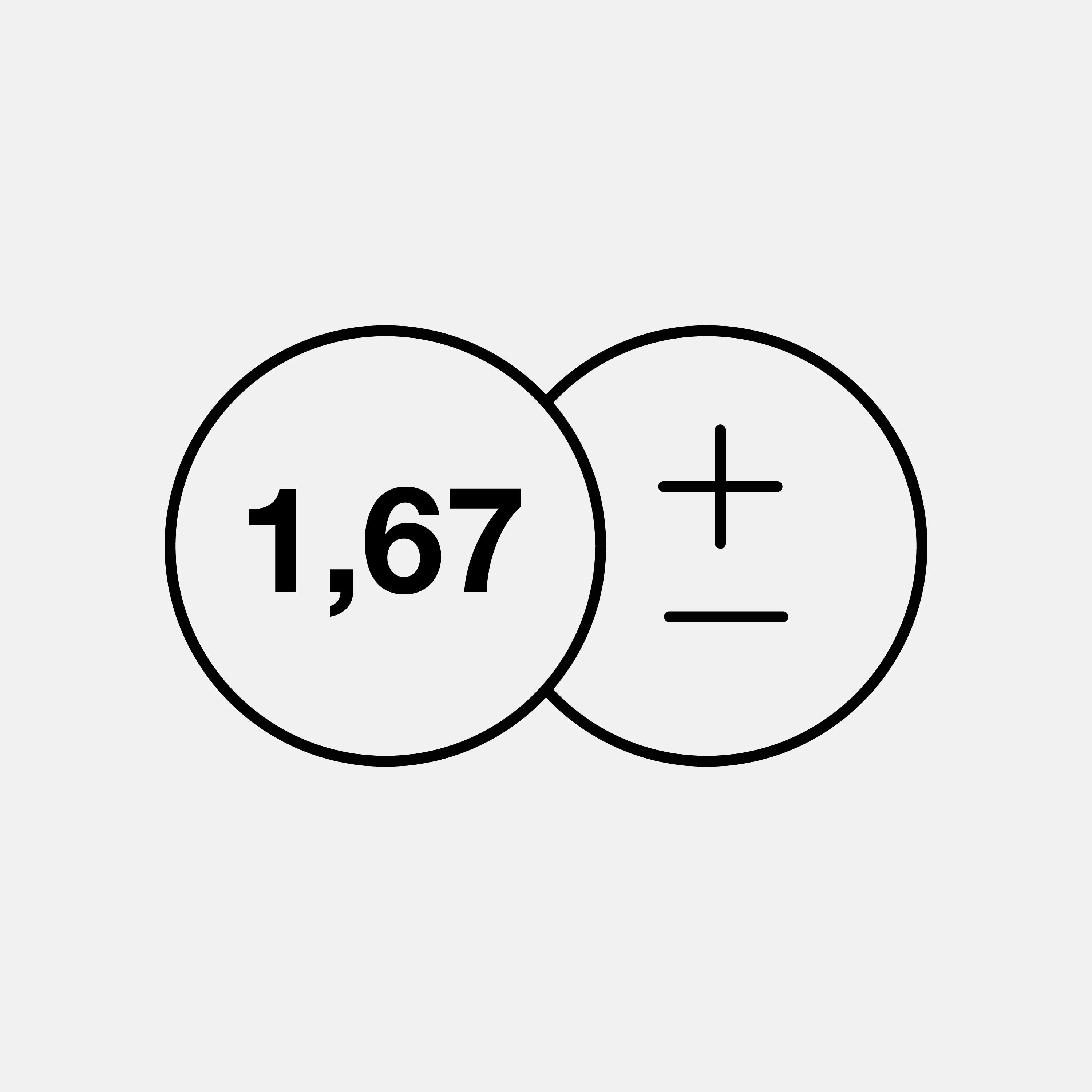 RX Aufpreis Material - OPTICS Aufpreis Sun/Sport 1,67 Material