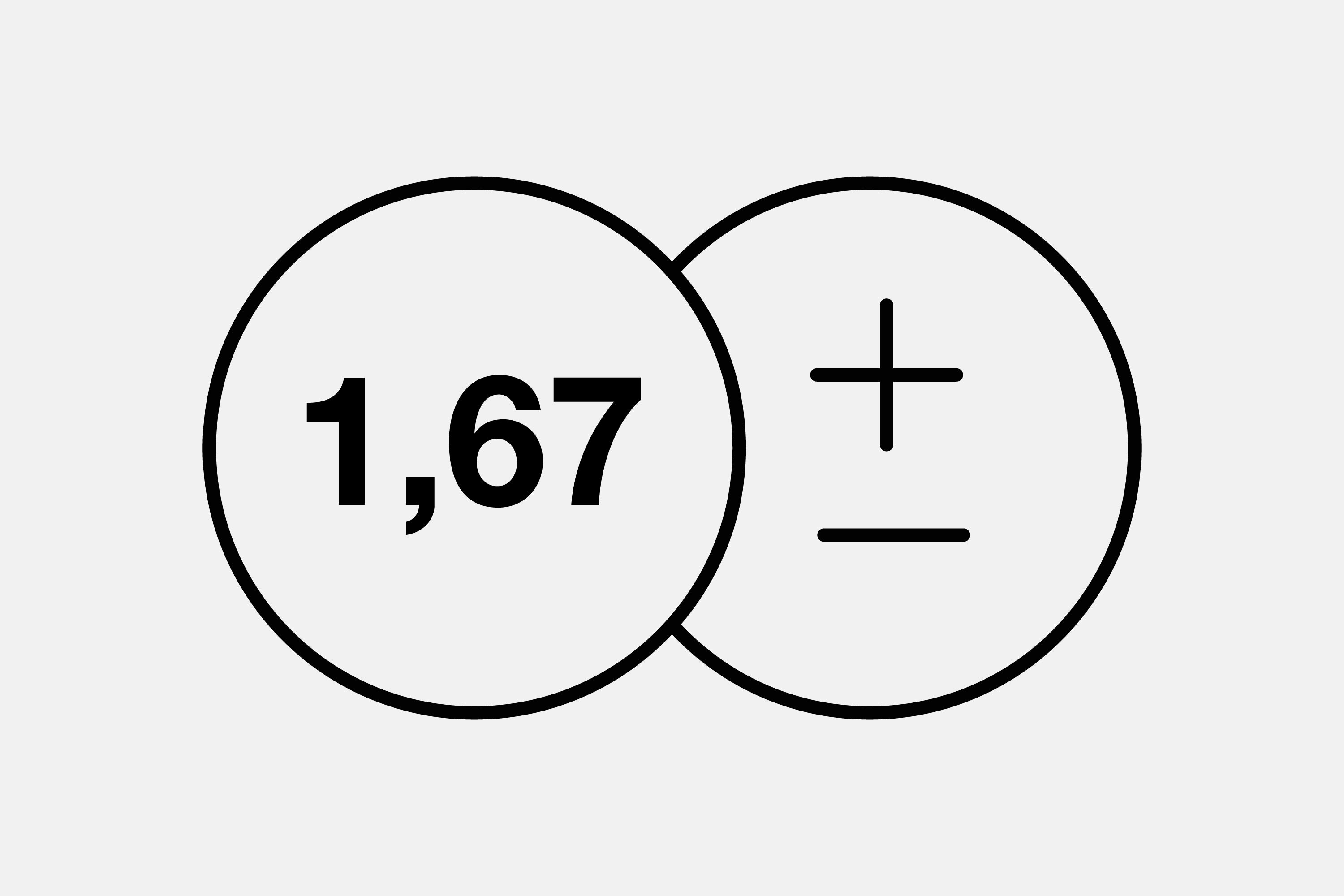 GX Glas - Aufpreis GX Optics Gleitsicht 1,67 Material