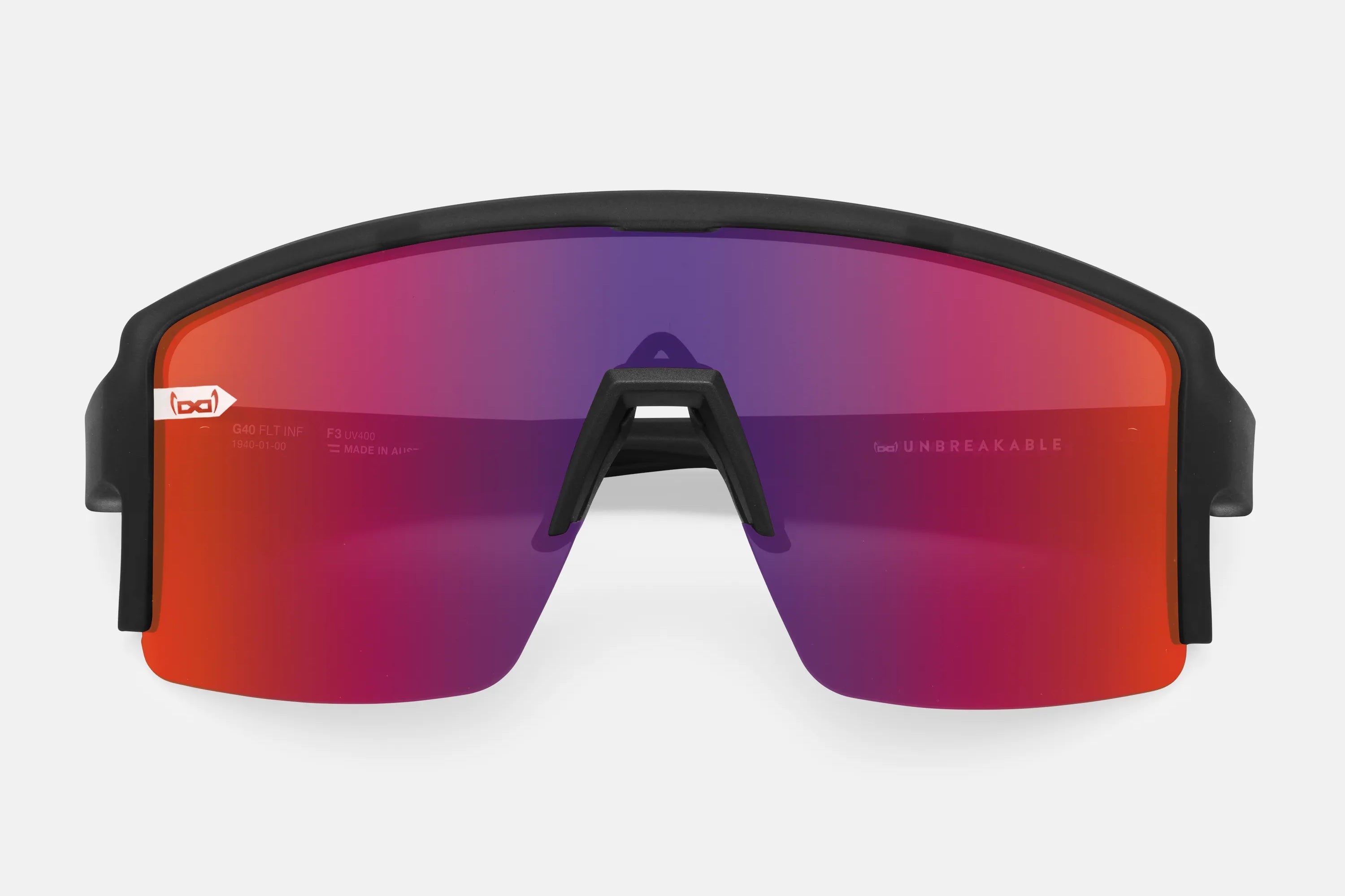 sport gleitsicht sonnenbrille G40 flatline infrared – gloryfy B2C