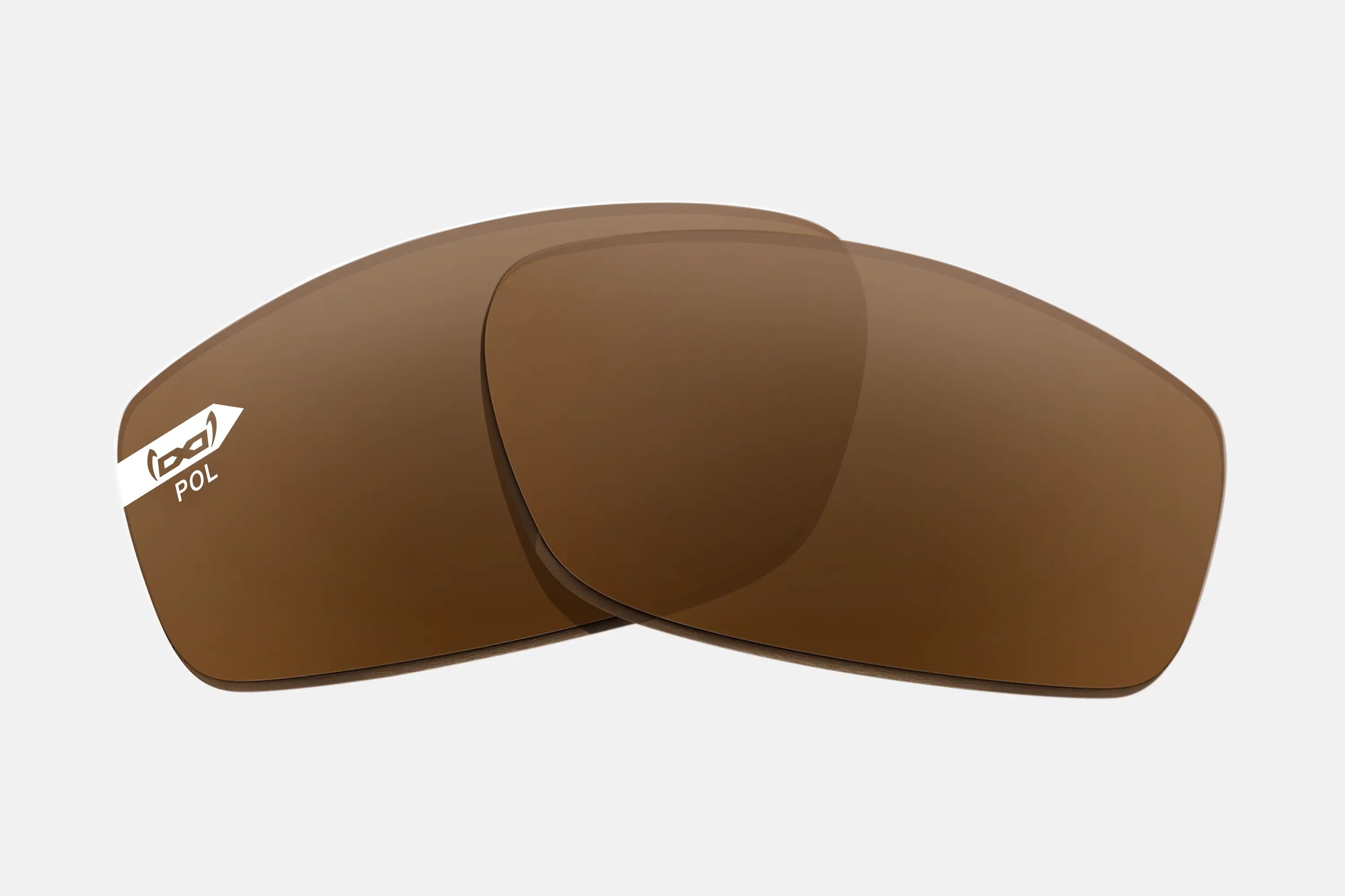 RX Glas Sonnenbrille Gleitsicht - NBFX TRIPOL brown f3 Gleitsichtglas Sun