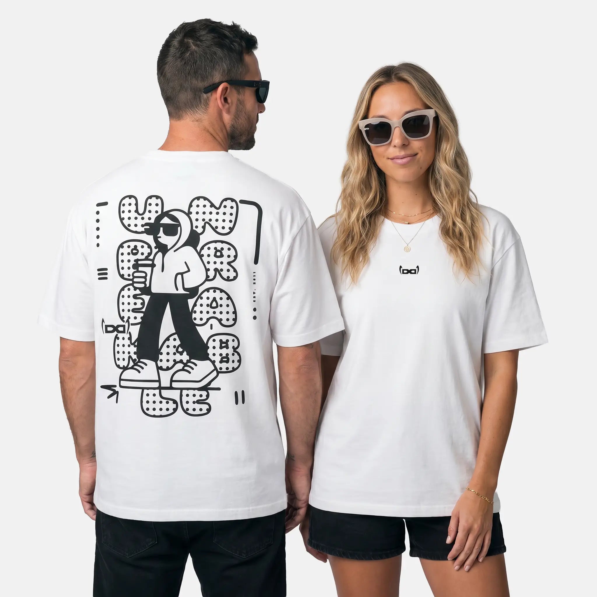gloryfy Flat White Tee - Flat White Tee S