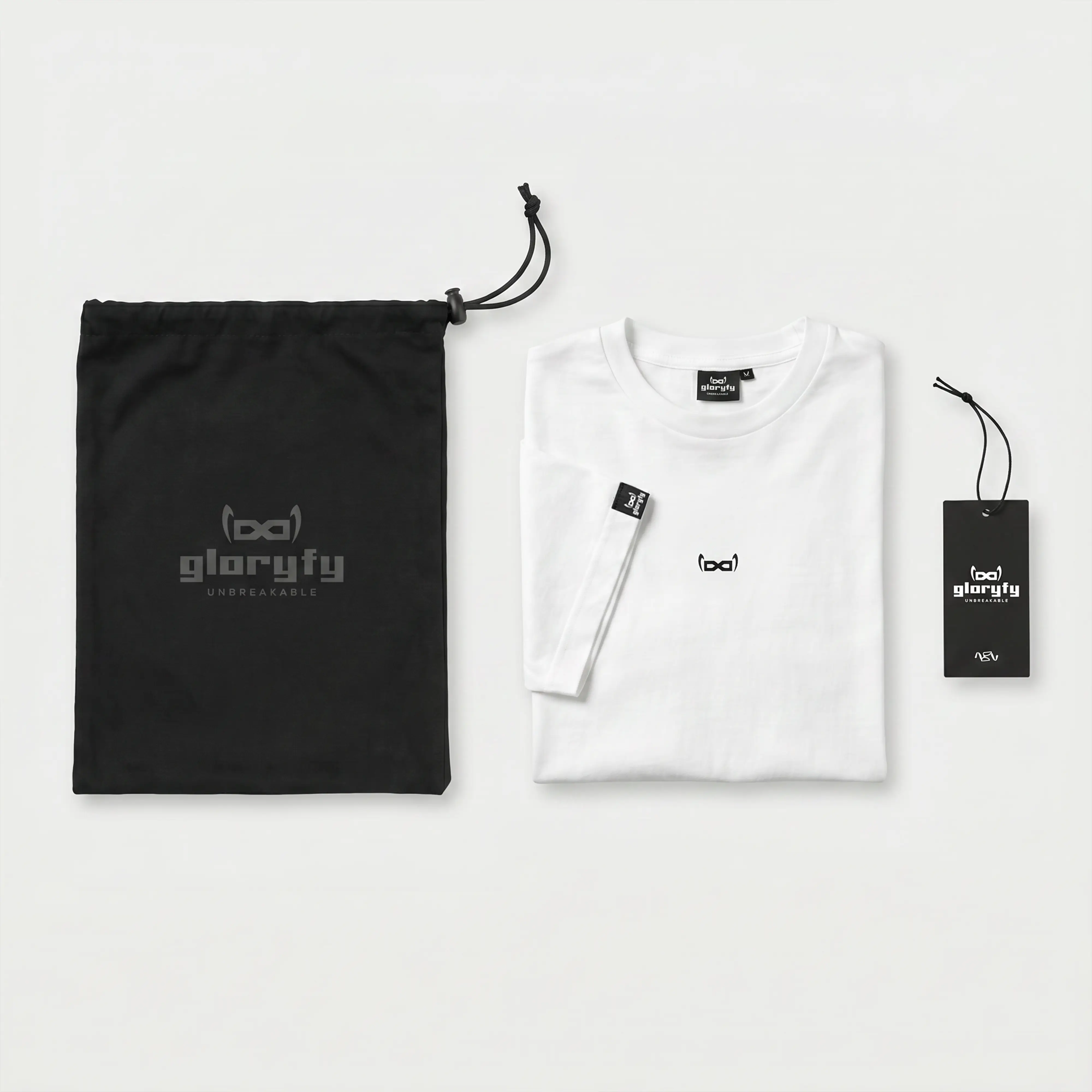 gloryfy Flat White Tee - Flat White Tee S